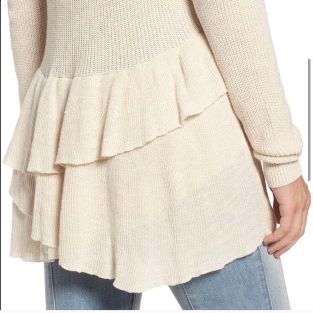 Chelsea28 Ruffle Cardigan - Picture 2 of 6